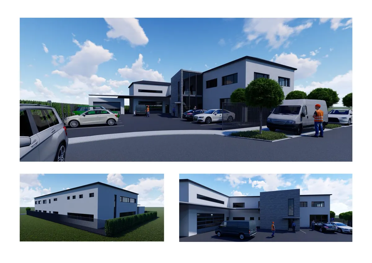 Neubau Industriegebäude